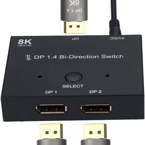 8K Ultra HD DP 1.4 Bi-Direction Switch‎
